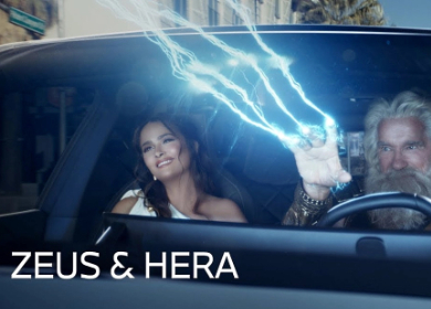 BMW Super Bowl Ad Stars Arnold Schwarzenegger, Salma Hayek